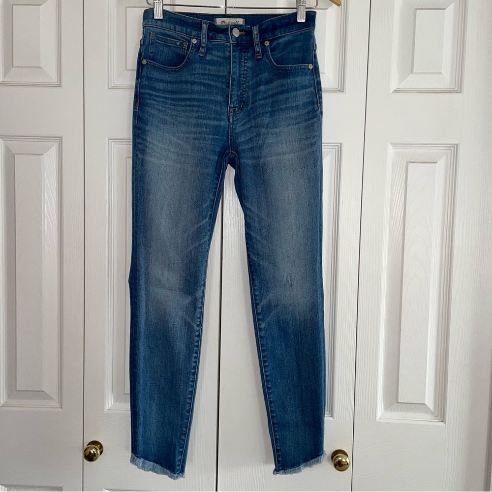 Madewell 10”high rise skinny jean W27/L27/1/2